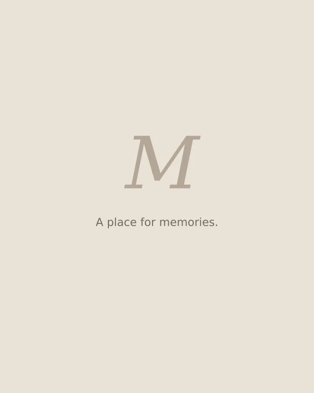 More Life placeholder: a place for memories